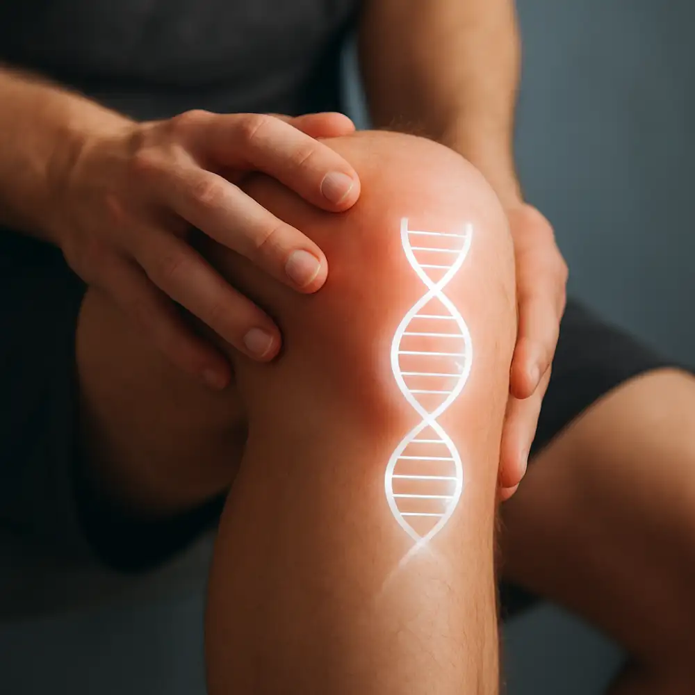 dna v koleni