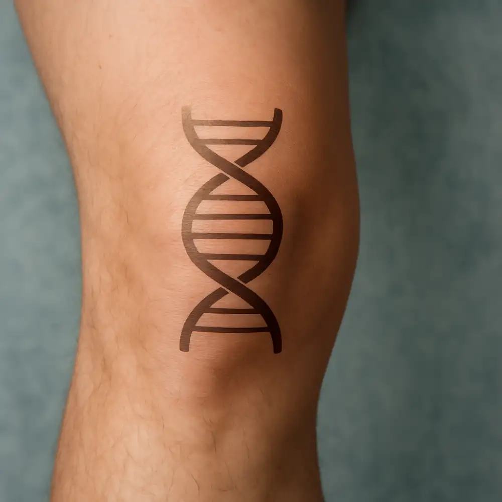 dna v koleni
