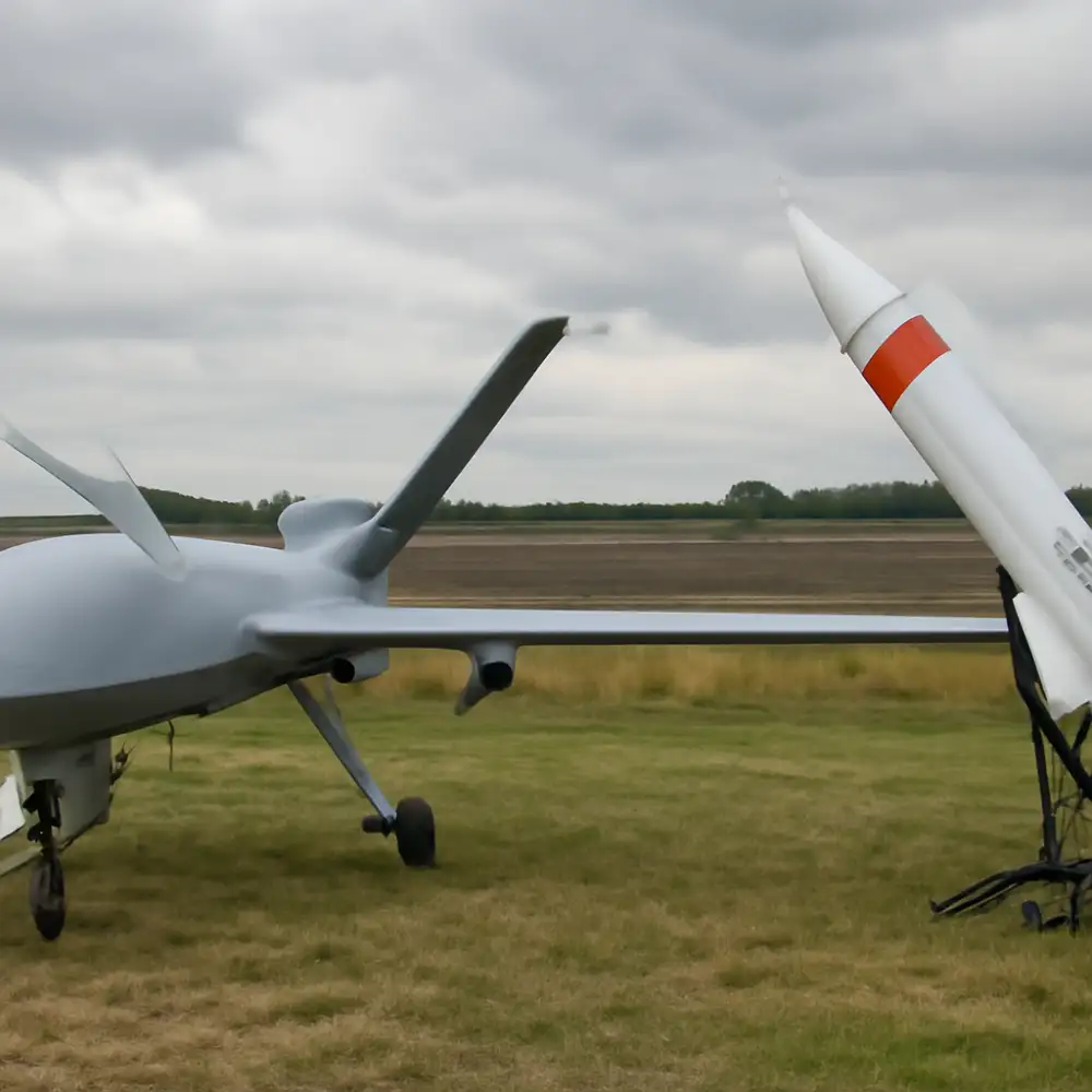 rusky dron polska raketa