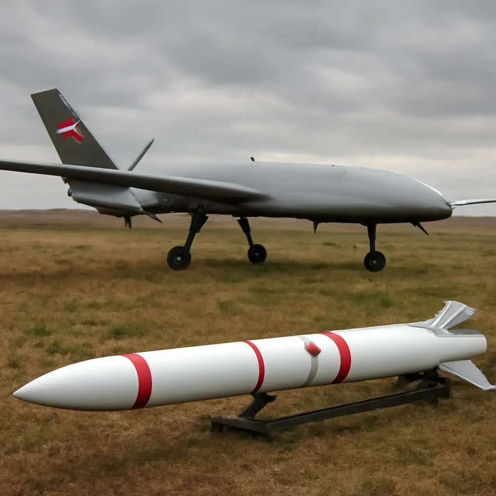 rusky dron polska raketa