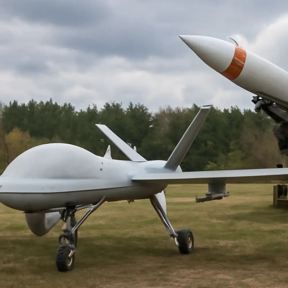 rusky dron polska raketa