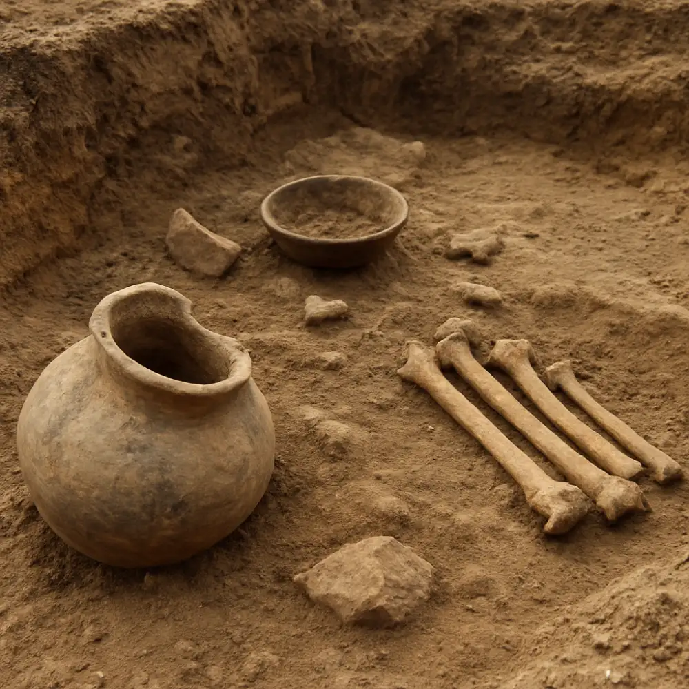 všestary archeologie
