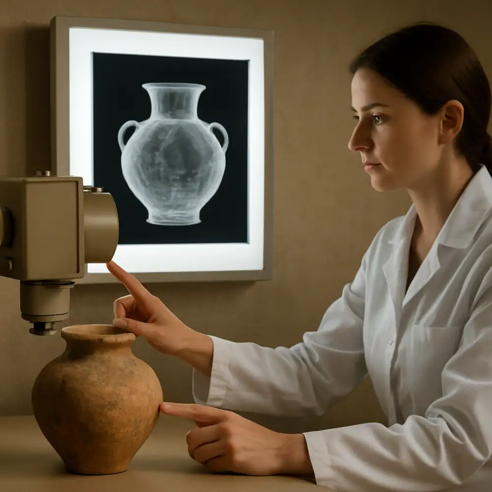 rentgen archeologie