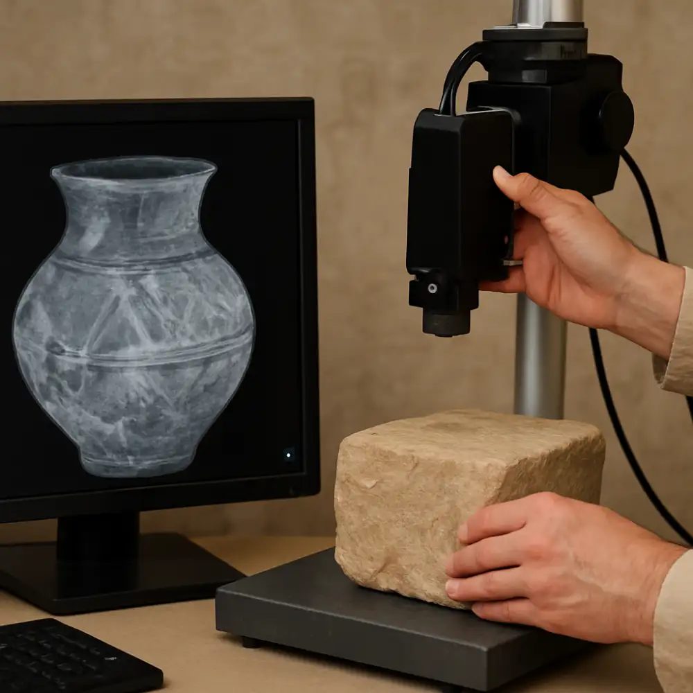 rentgen archeologie