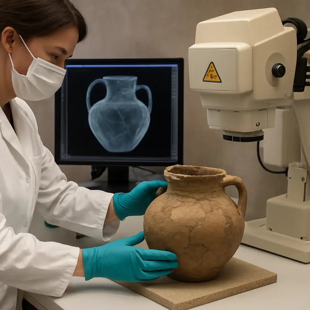 rentgen archeologie