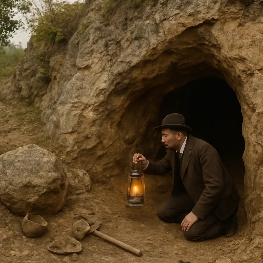 býčí skála archeologie