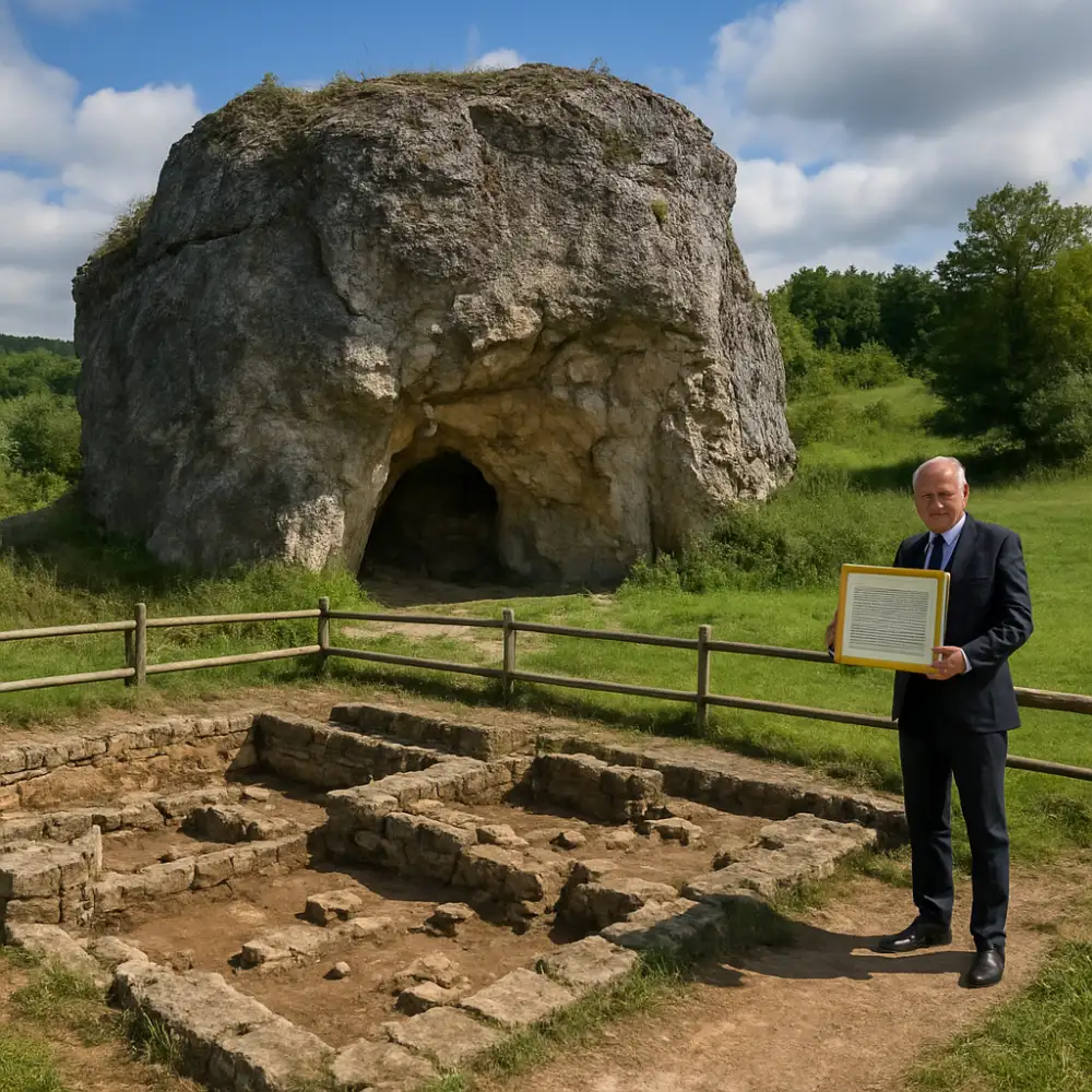 býčí skála archeologie