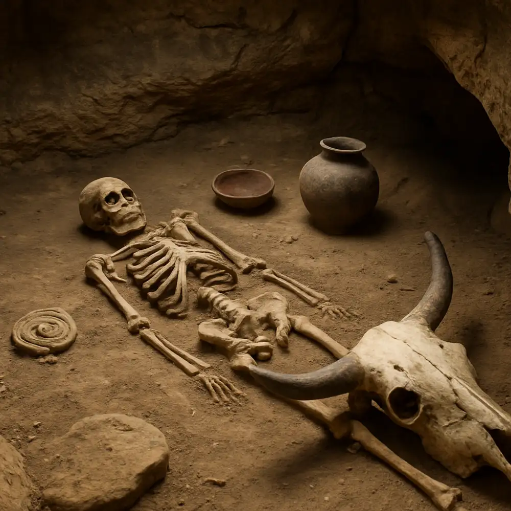 býčí skála archeologie