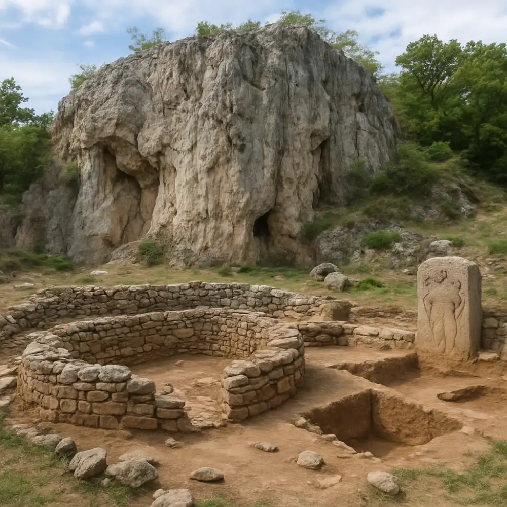 býčí skála archeologie