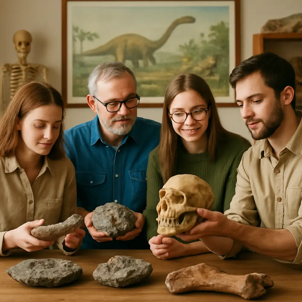 kroužek paleontologie