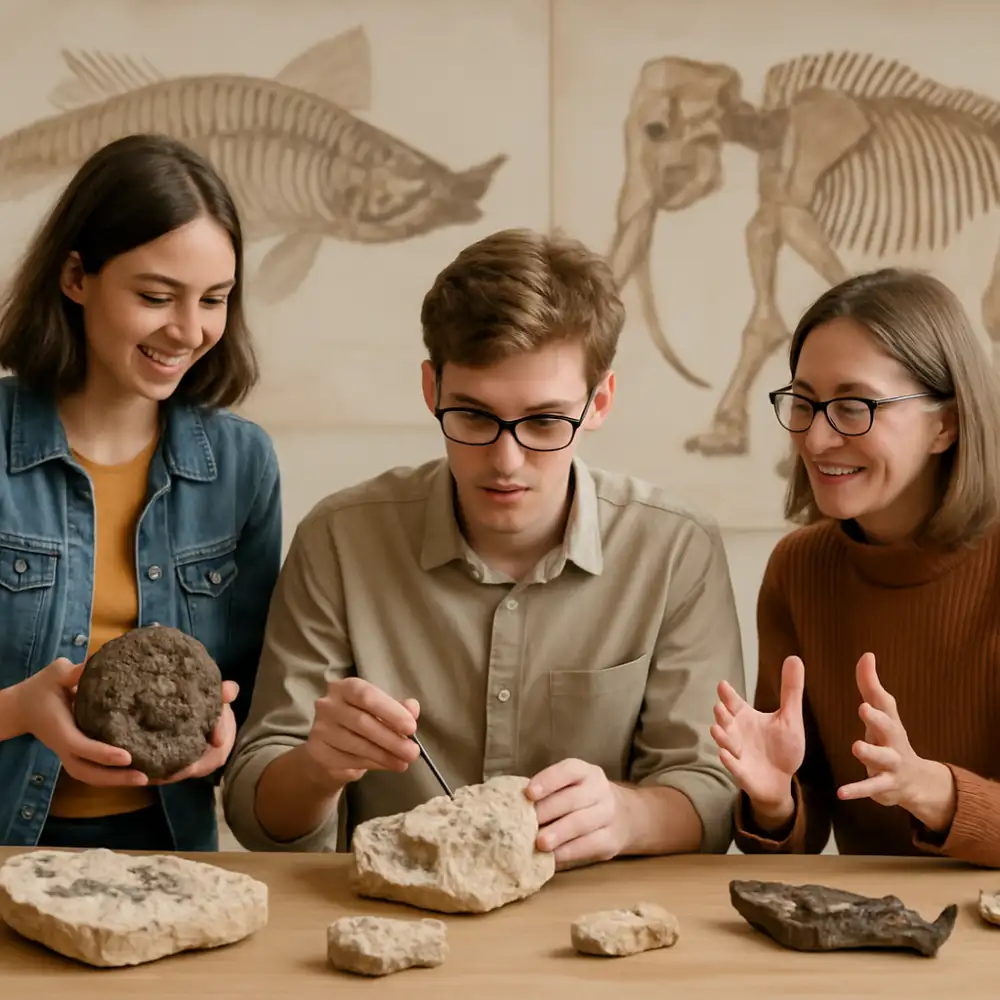 kroužek paleontologie