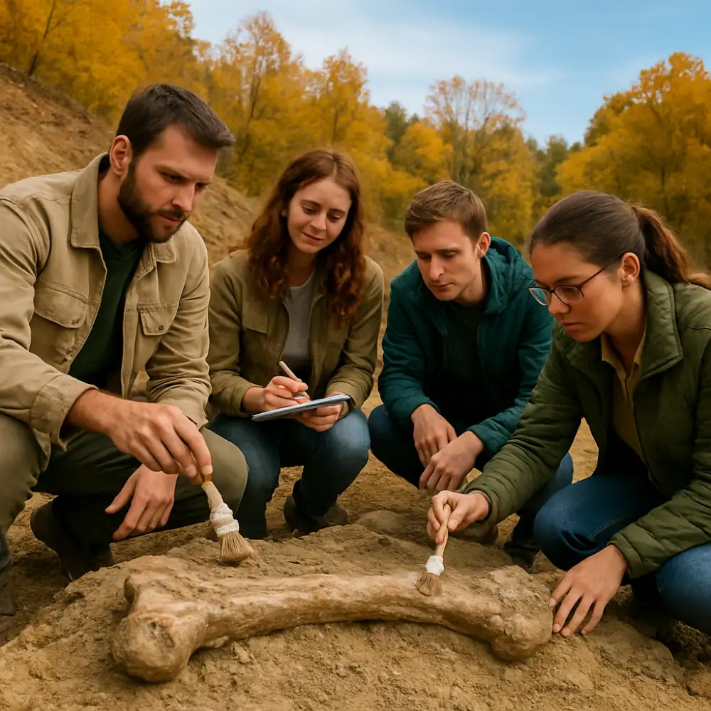 kroužek paleontologie