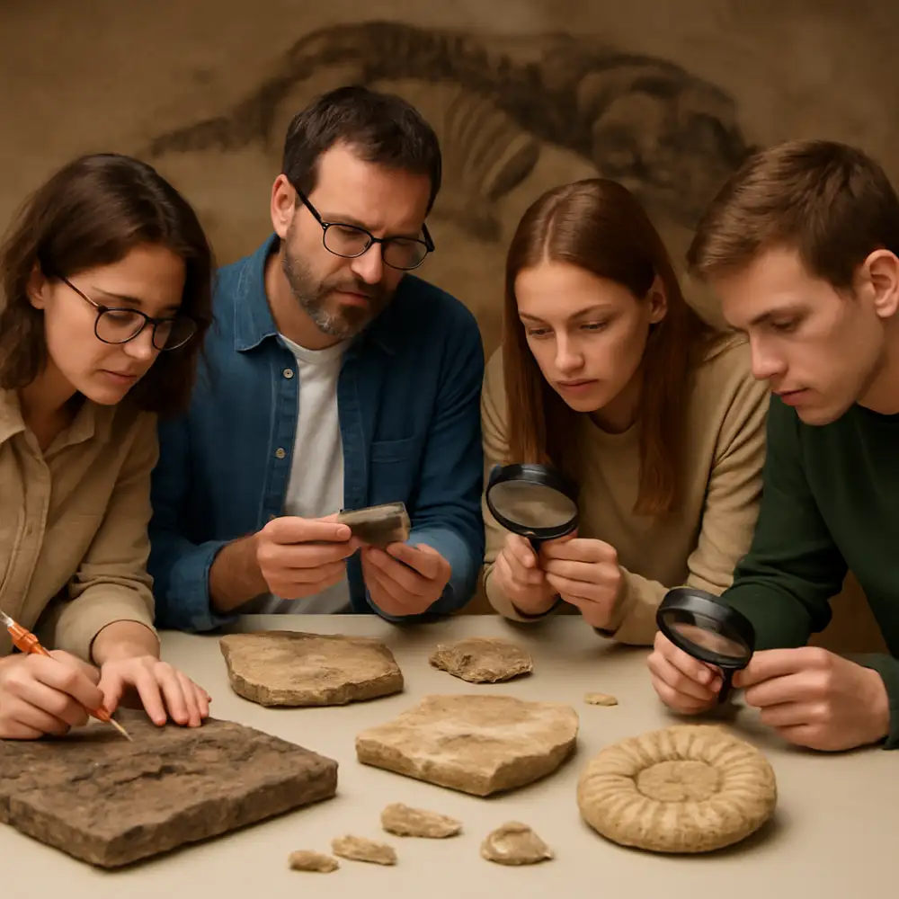 kroužek paleontologie