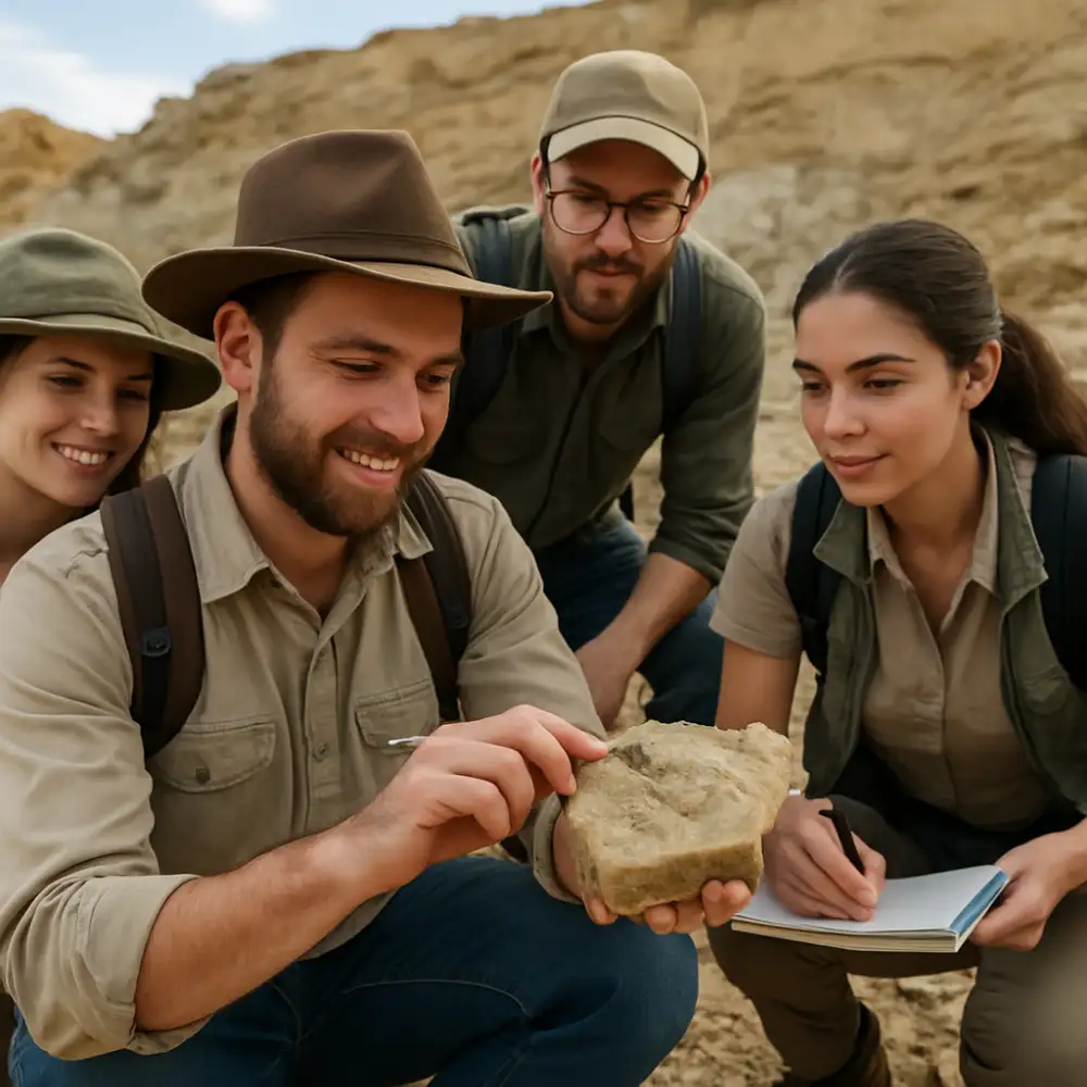 kroužek paleontologie