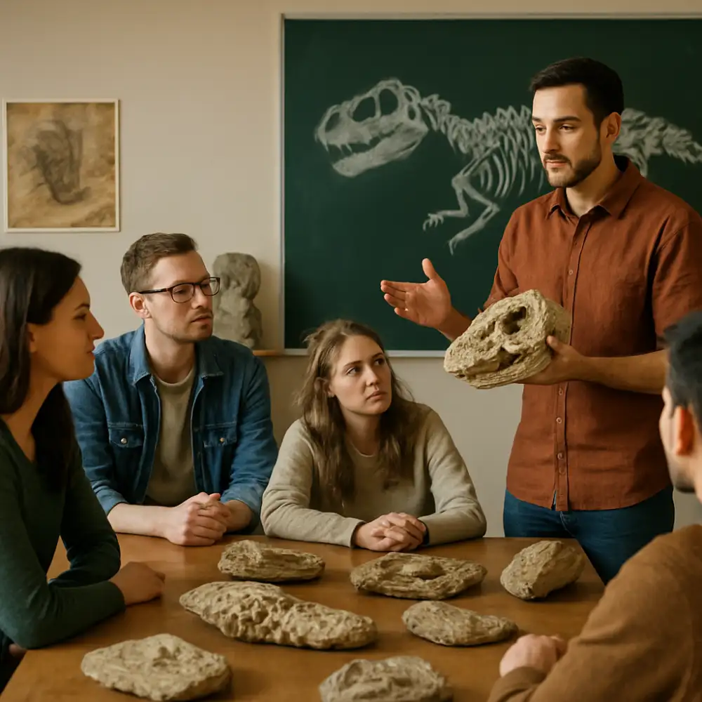 kroužek paleontologie