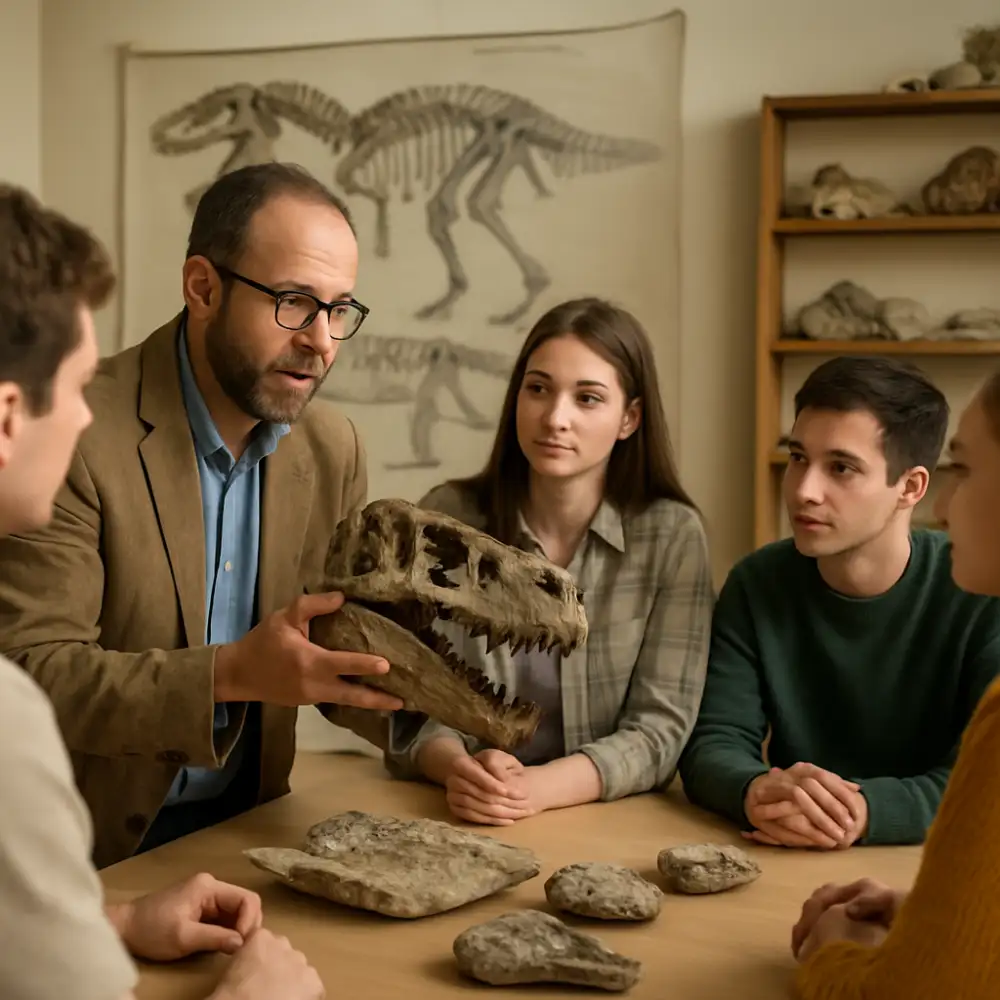 kroužek paleontologie