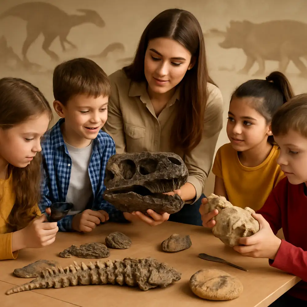 kroužek paleontologie
