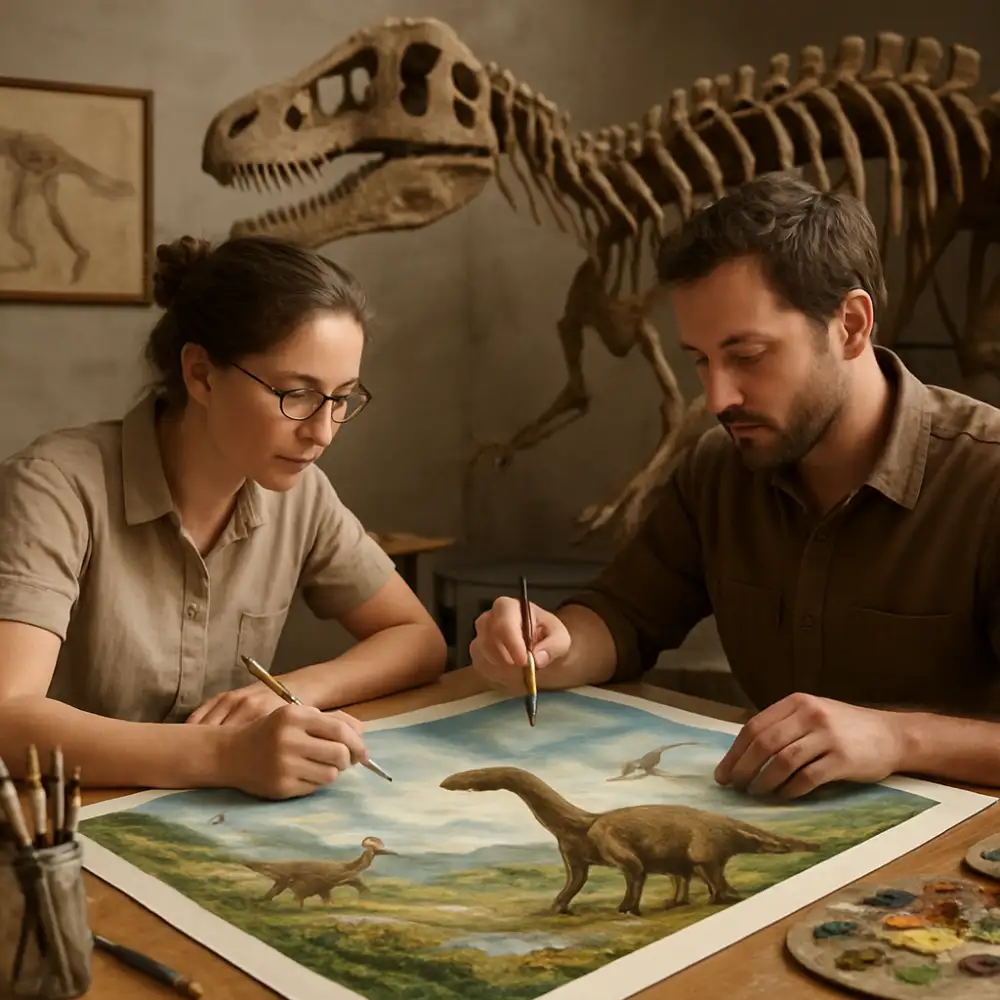 plakát paleontologie