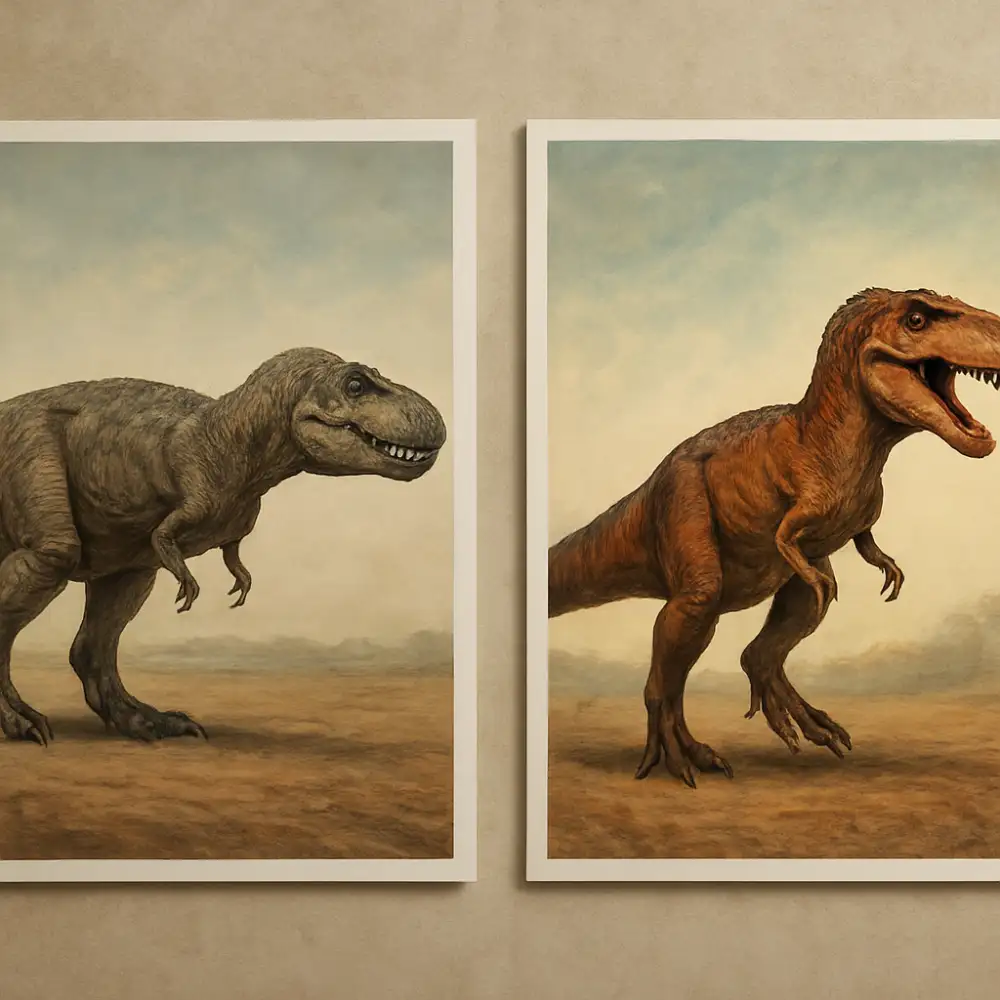 plakát paleontologie