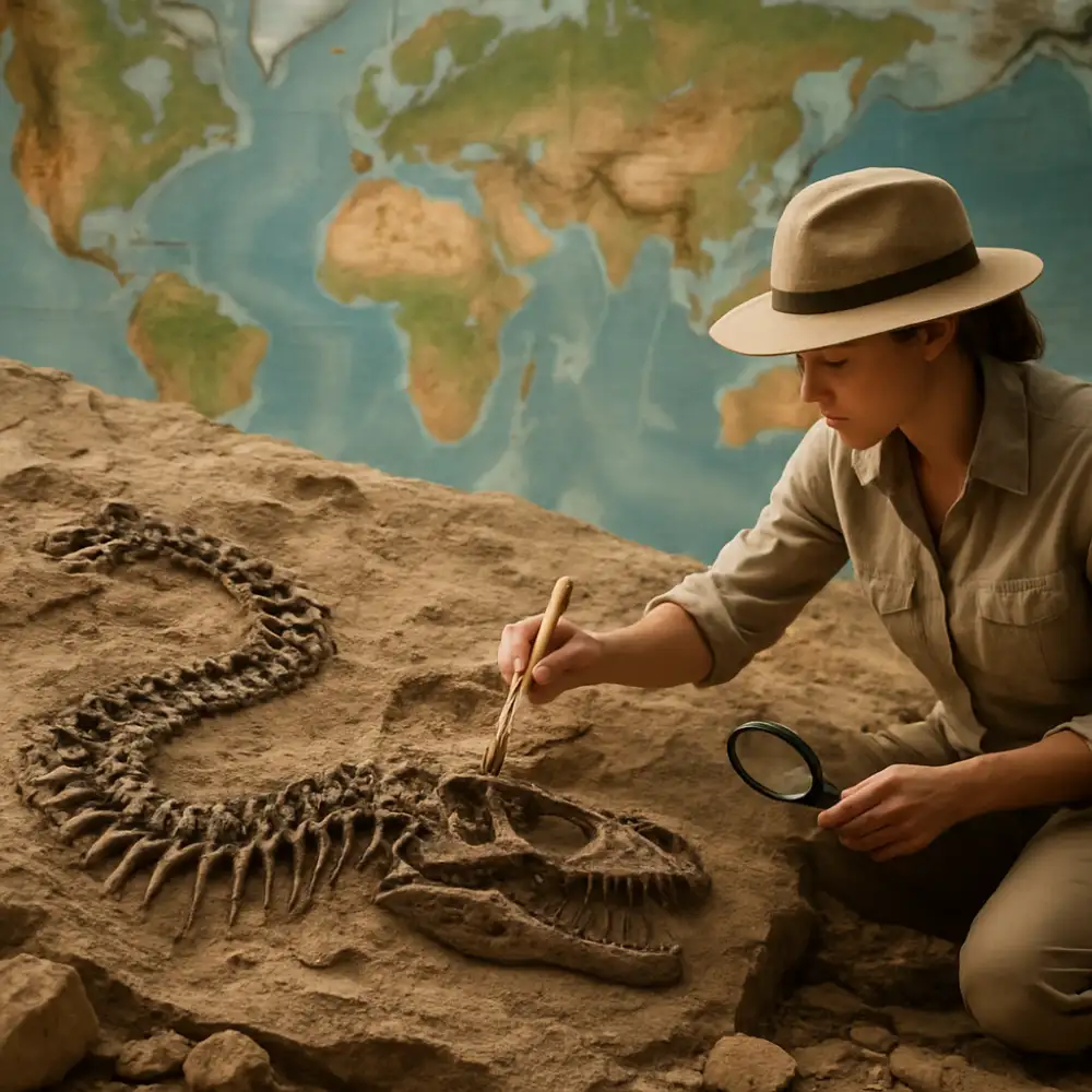 paleontologie studie