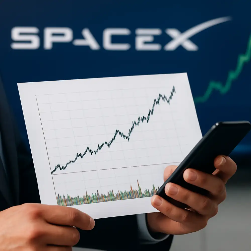 akcie spacex