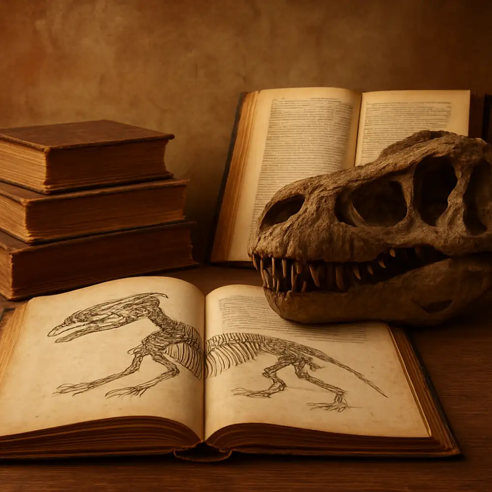 paleontologie literatura