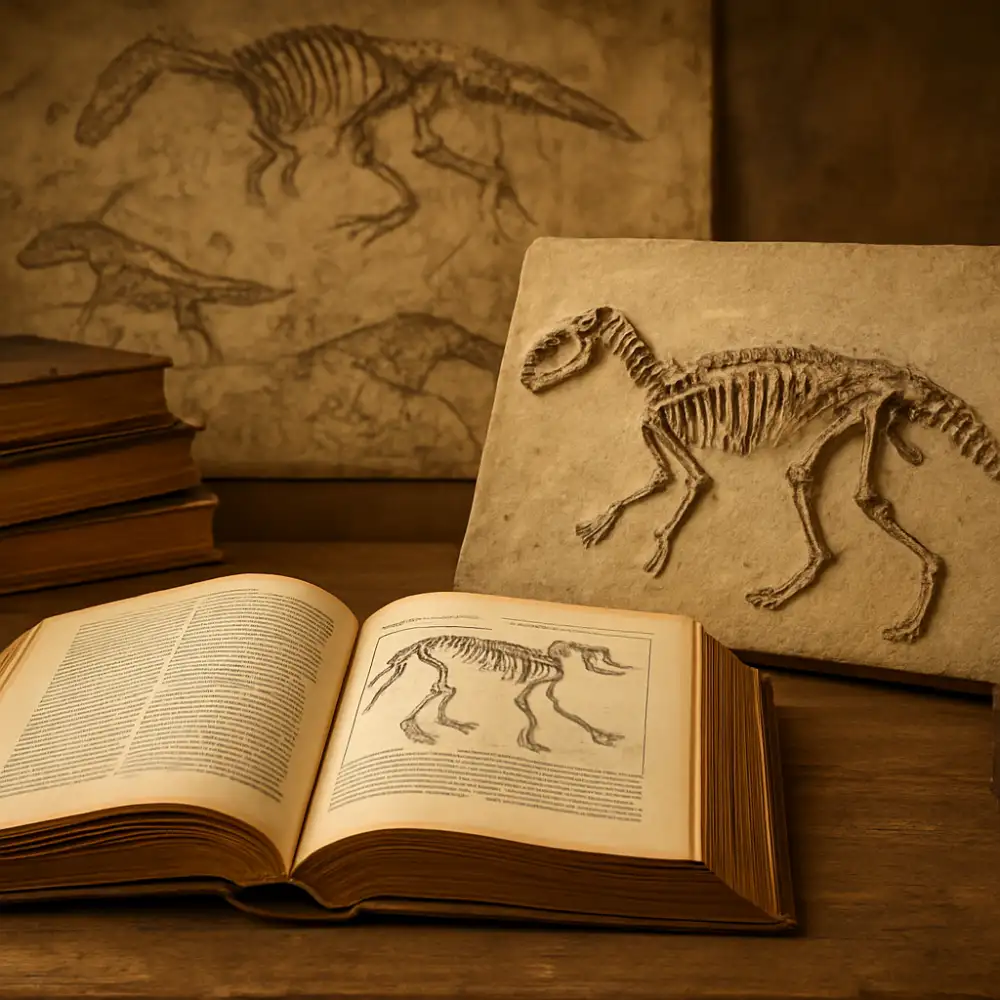 paleontologie literatura