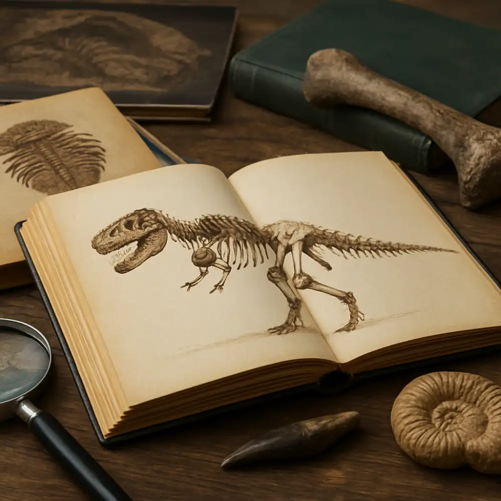 paleontologie literatura