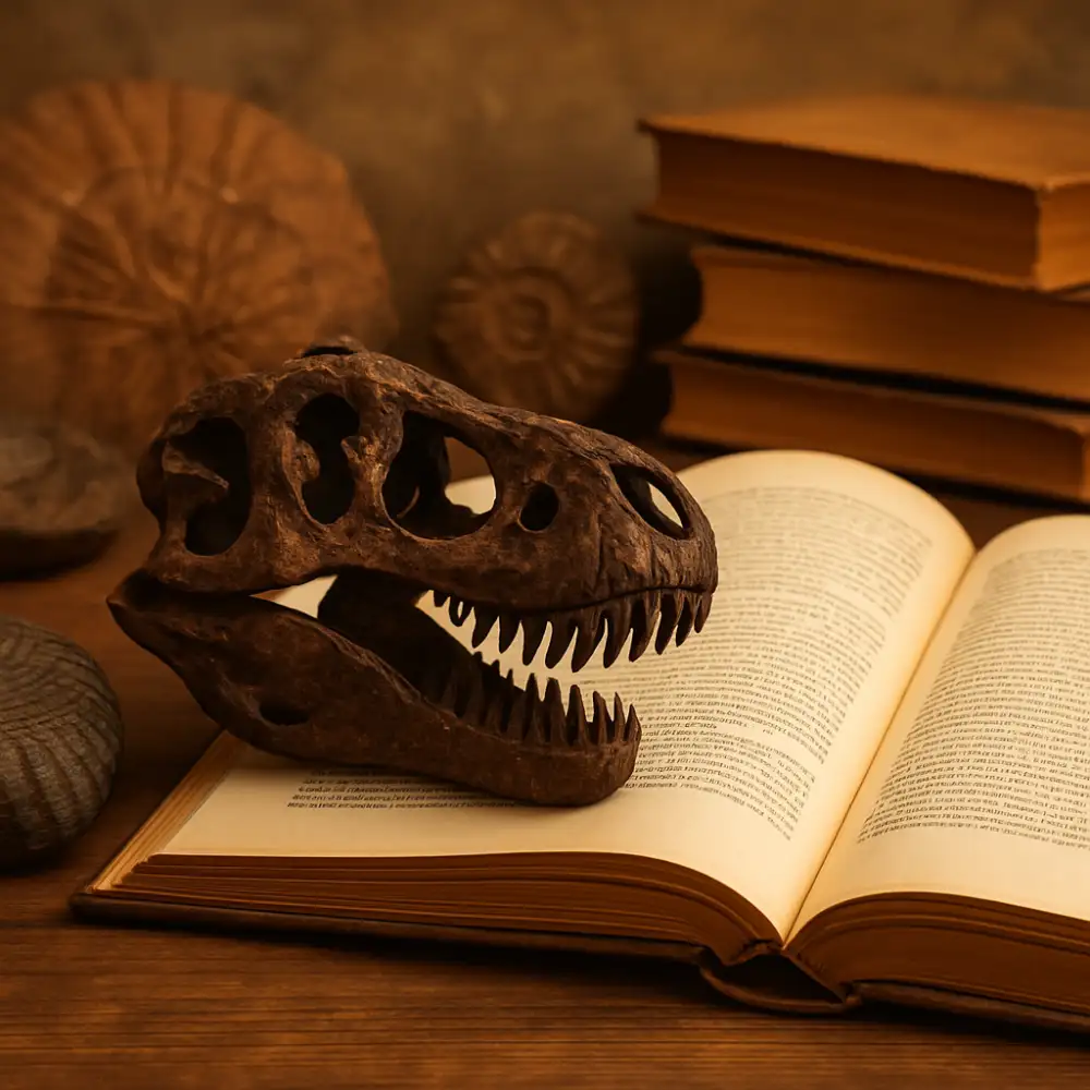 paleontologie literatura