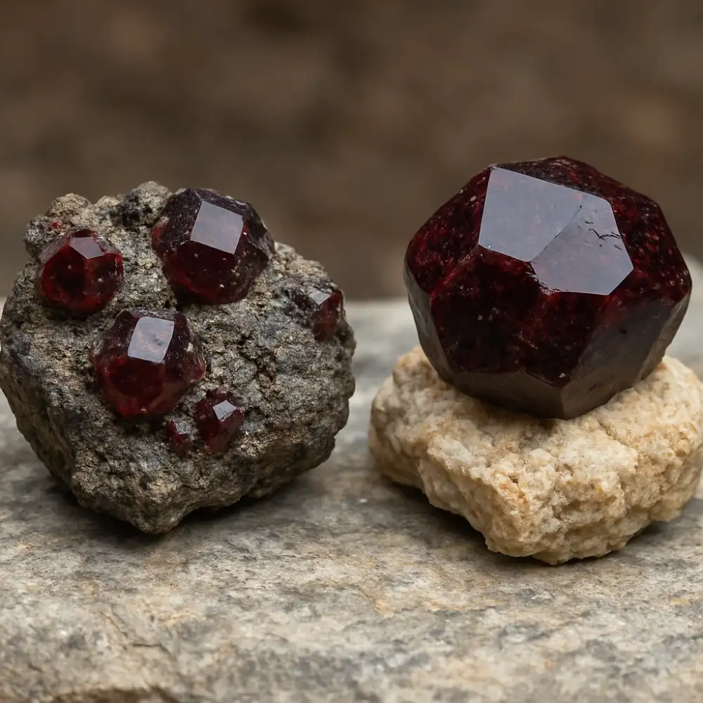 jesenicky granát geologie