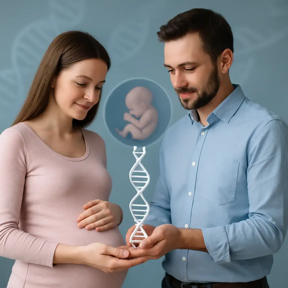 genetika těhotenství