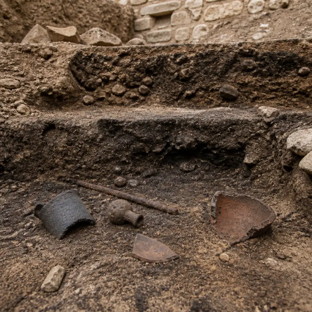 archeologie slaný