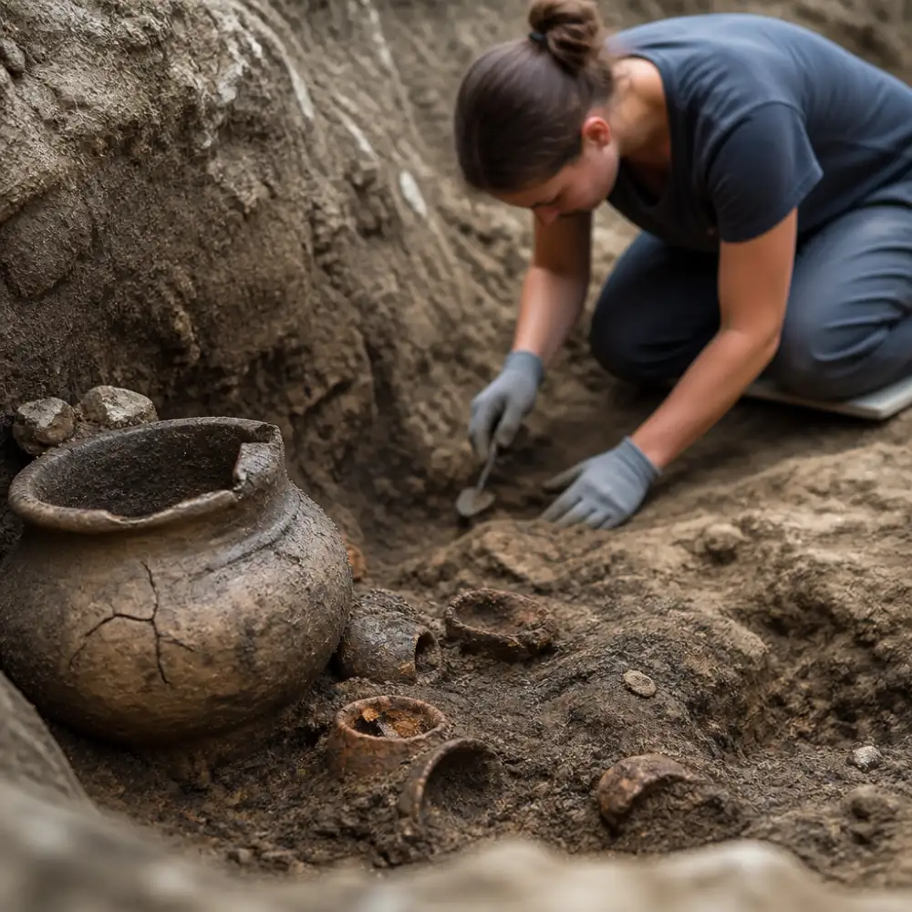 archeologie slaný