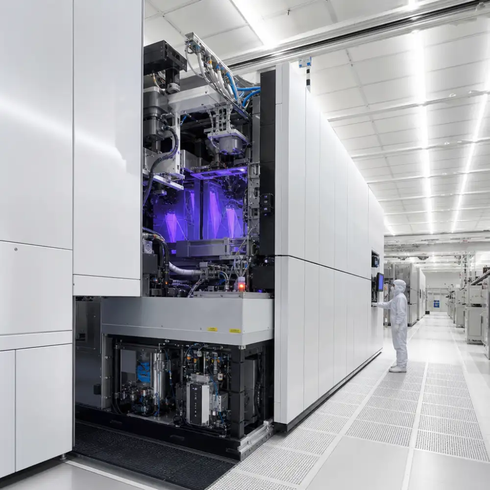 Asml Ovládá Přes 90 % Trhu Litografických Strojů S Tržbami 40 Miliard Dolarů