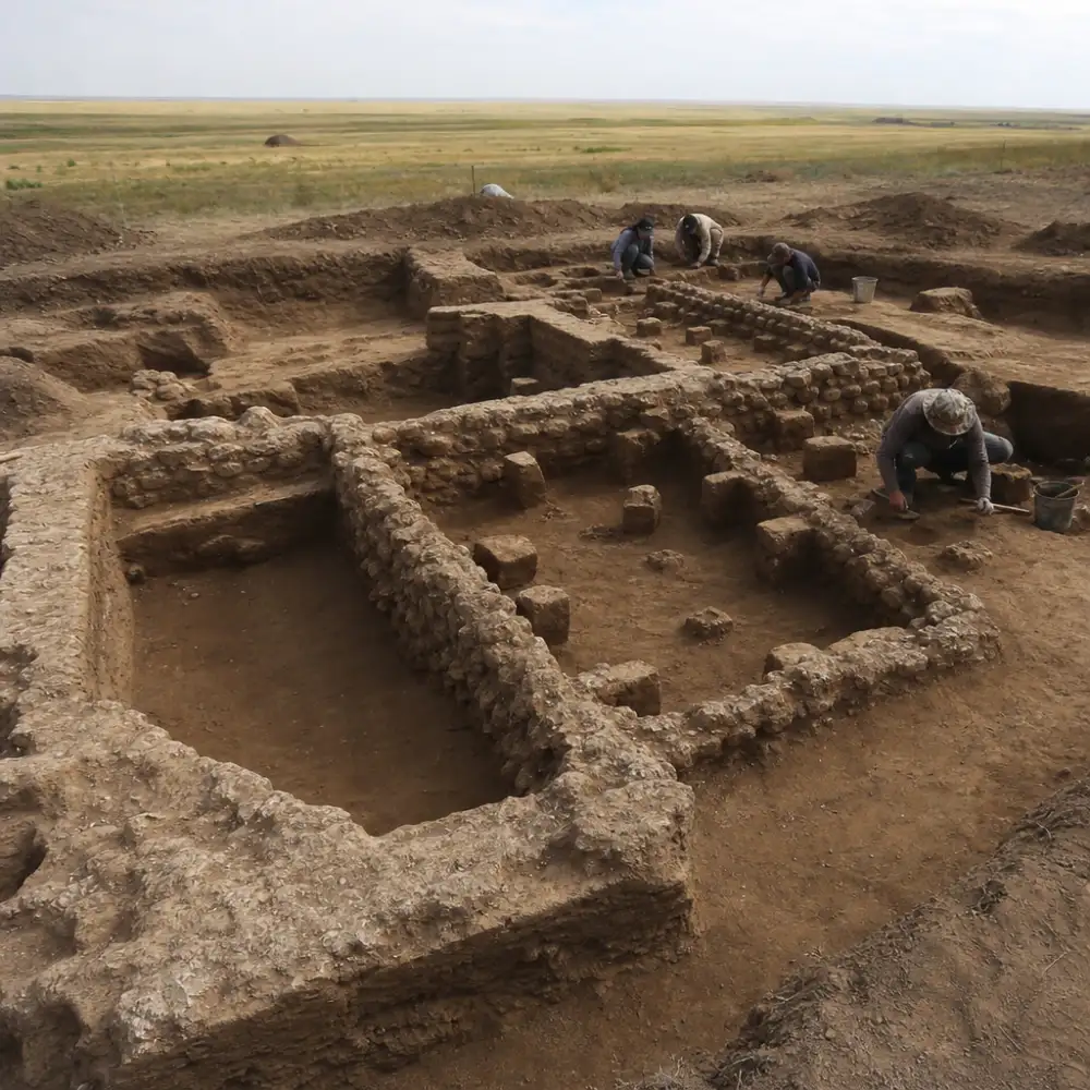 Archeologové V Kazachstánu Odkryli Stavbu Ze Středověké Zlaté Hordy