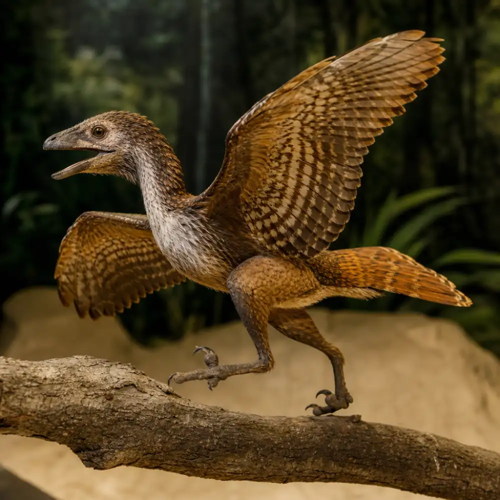 Čínští Vědci Popsali Nový Druh Jurského Ptáka S Kratším Ocasem Než Archaeopteryx