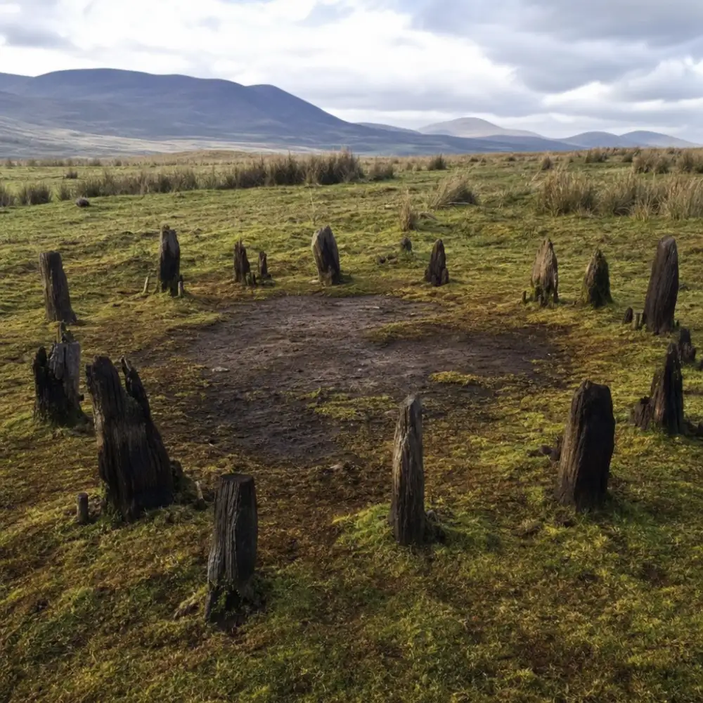 Na Skotském Ostrově Arran Byl Objeven Možný Prehistorický Dřevěný Kruh