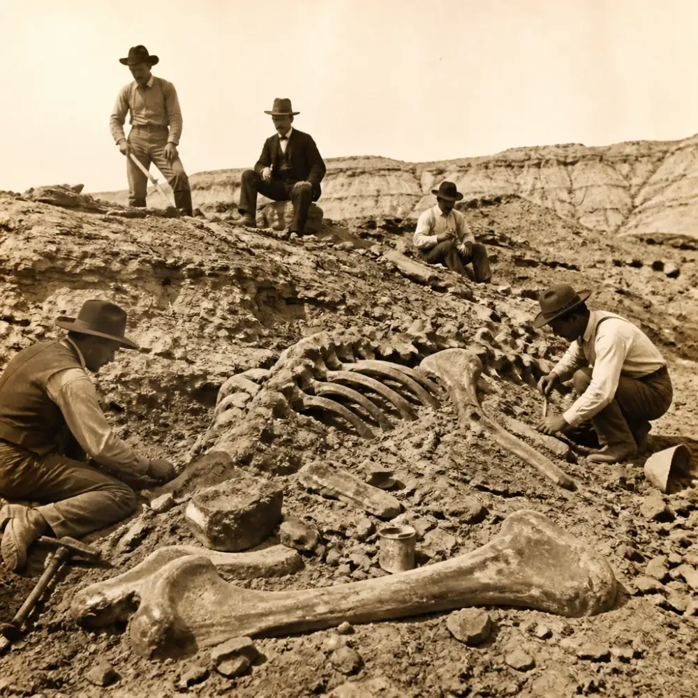 historie paleontologie