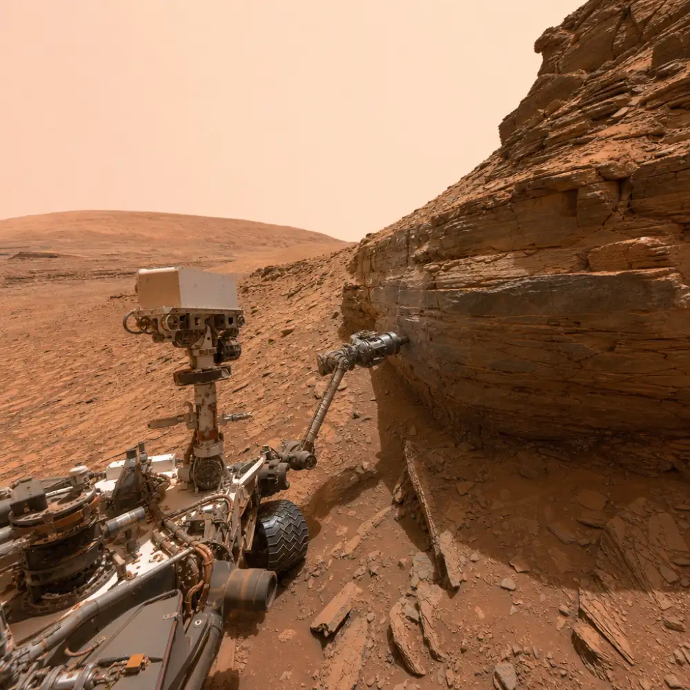 Curiosity Zkoumal Geologický Kontakt Na Marsu V 4942. Solu Mise