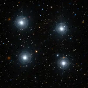 Astronomové Poprvé Přímo Pozorovali Čtyři Bílé Trpaslíky V Binárních Systémech