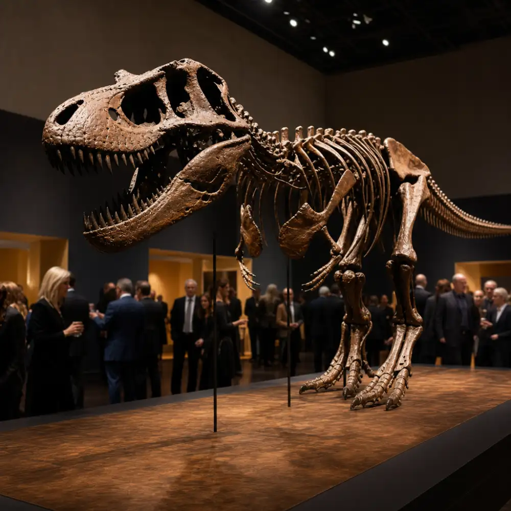 Kostra T. Rexe Gus Vydražena V Sotheby's Za Rekordních 50 Milionů Dolarů