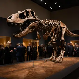 Kostra T. Rexe Gus Vydražena V Sotheby's Za Rekordních 50 Milionů Dolarů