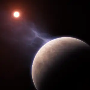 Vědci Potvrdili Nesrovnalosti V Pozorování Úniku Helia Z Atmosféry Exoplanety Lhs 1140B