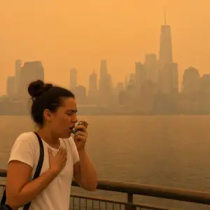 Kouř Z Kanadských Požárů Zvýšil Počet Astmatických Záchvatů V New Yorku O 31 Procent