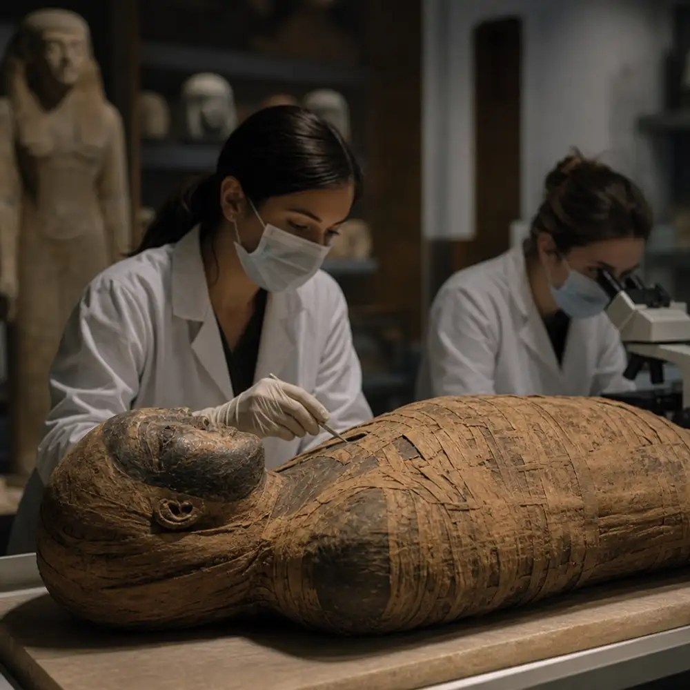 Analýza Mumií Odhalila Možné Bojové Zkušenosti Egyptských Princezen Ze Střední Říše
