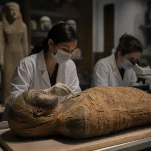 Analýza Mumií Odhalila Možné Bojové Zkušenosti Egyptských Princezen Ze Střední Říše