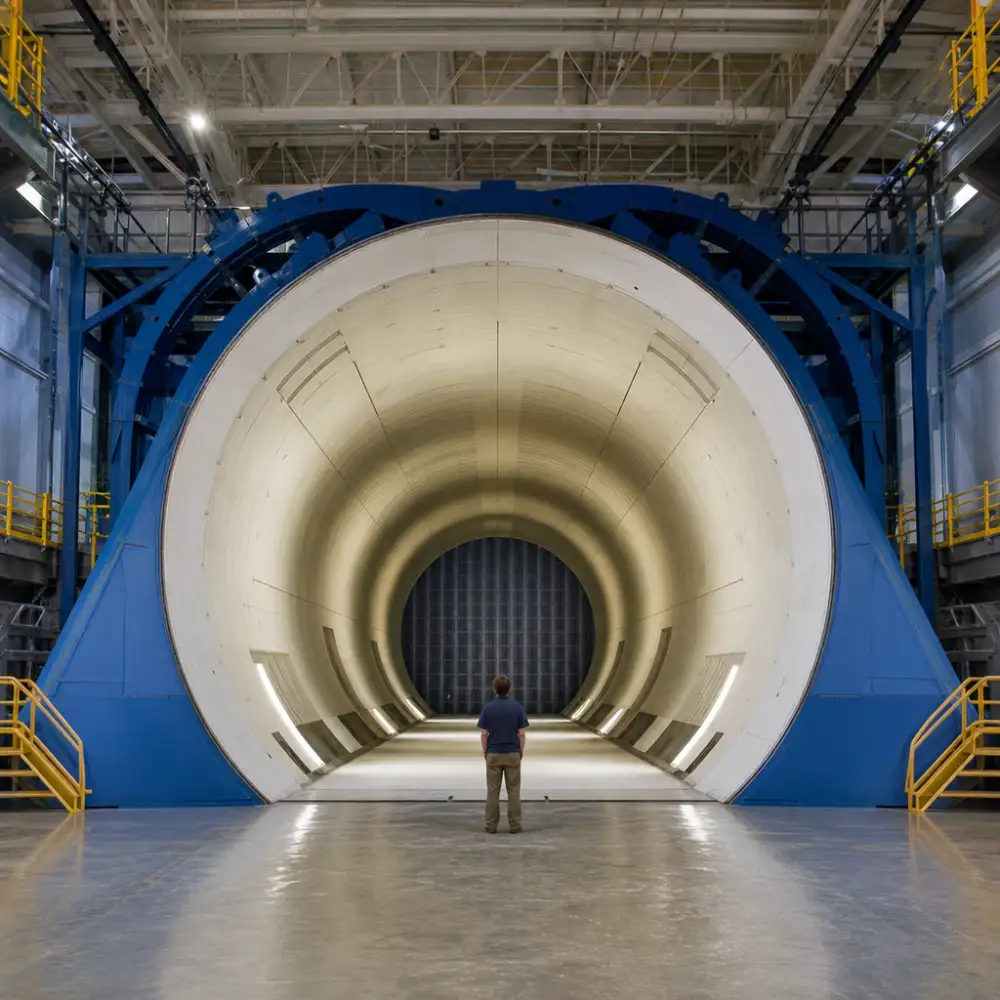 Nasa Otevře V Langley První Nový Aerodynamický Tunel Po Více Než 40 Letech