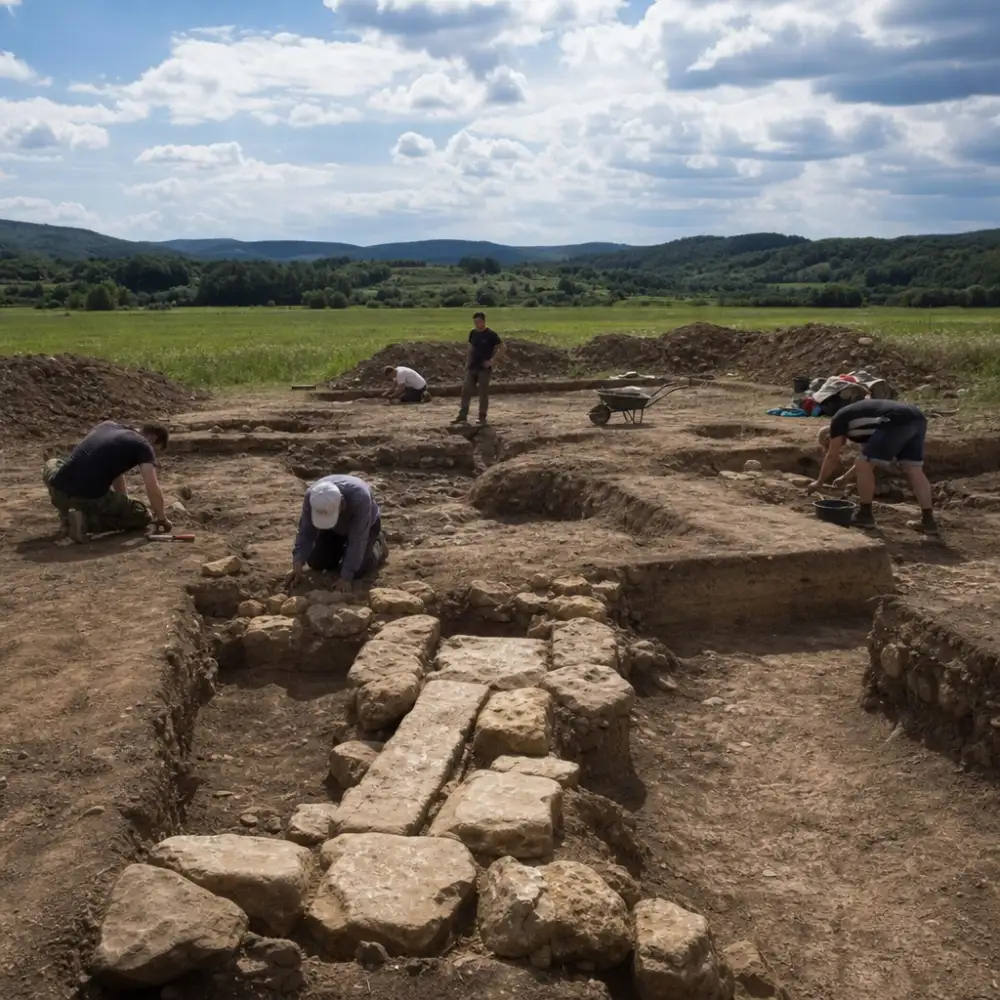 Archeologové Na Slovensku Zkoumají Další Pozůstatky Římského Vojenského Tábora V Barbariku