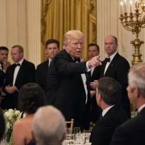 Trump Na Večeři Novinářů V Bílém Domě Opustil Projev A Napadl Média