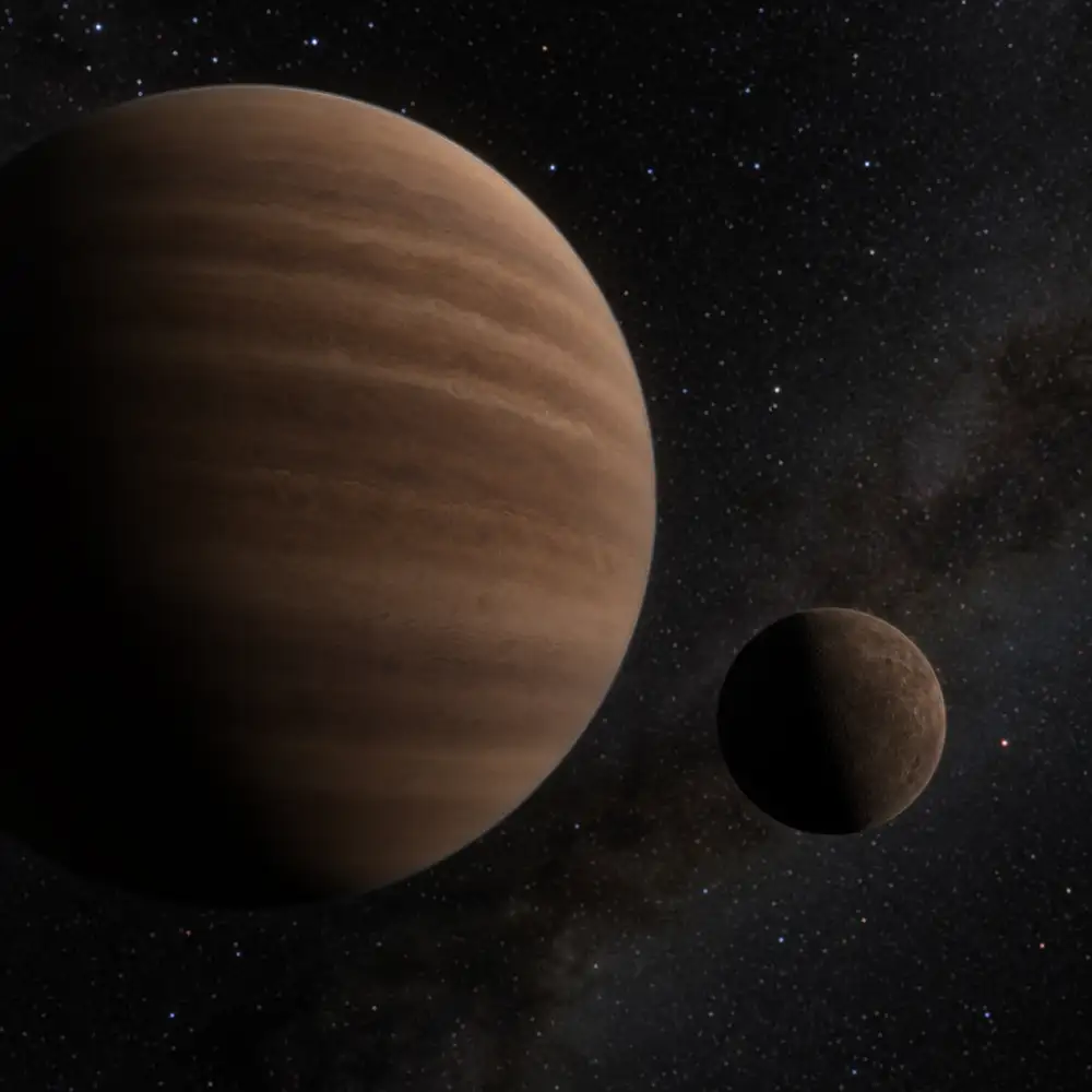 Astronomové Objevili U Hnědého Trpaslíka Těleso Na Hranici Planety A Měsíce